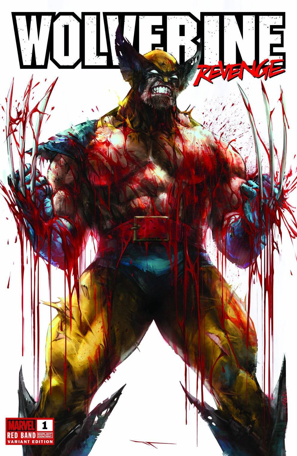 (Limited to 999 Worldwide) Wolverine Revenge #1 (Red Band) Ivan Tao Exclusive Variant