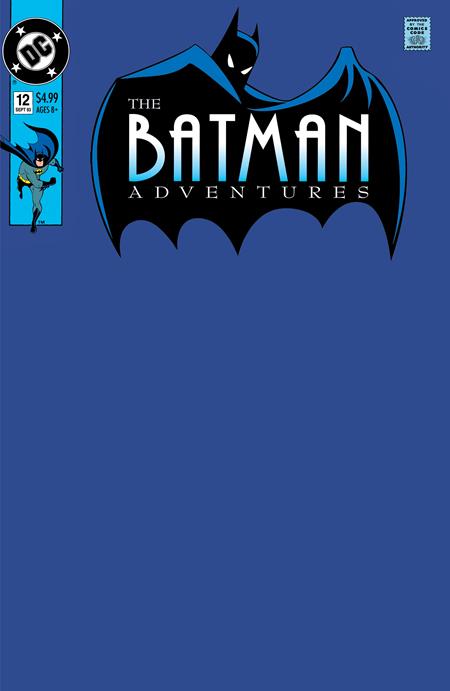 Batman Adventures Blank Variant
