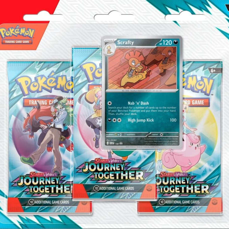 Journey Together 3 Pack Blister (Scrafty)